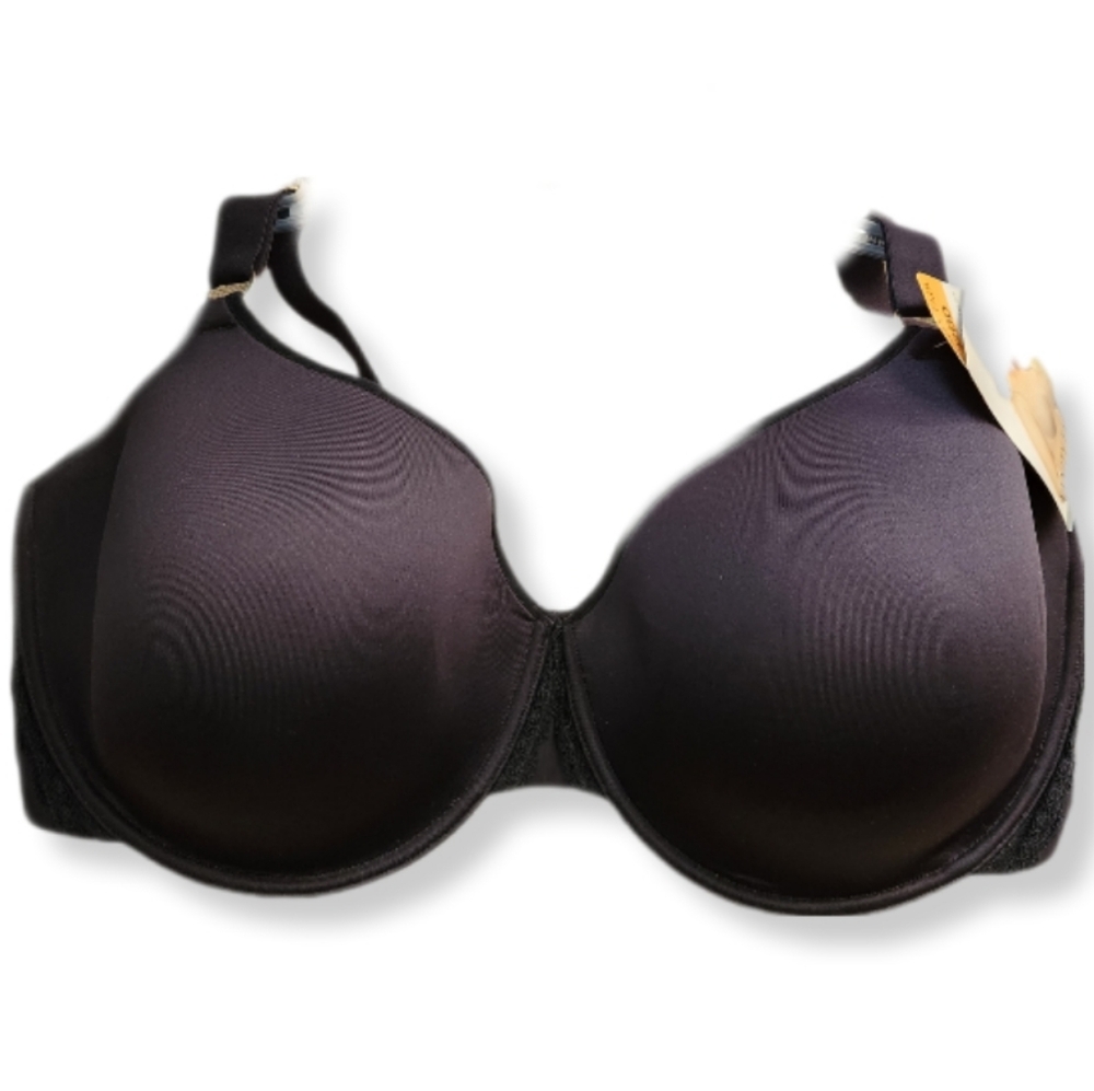 Vanity Fair Full Figure Beautifully Smooth Breathable Comfort Underwire Bra 42DD